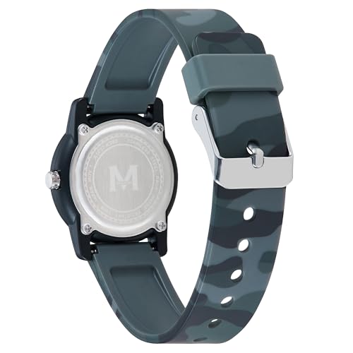 Image of Miykon Kids Watches for Boys and Girls - Educational Time-Telling Gift for Kids Aged 3-15, Toddlers, Preschoolers, and School-Aged Children - Easy to Read Analog Watch, Soft Resin Band, Japanese Quartz, 100M Water Resistant