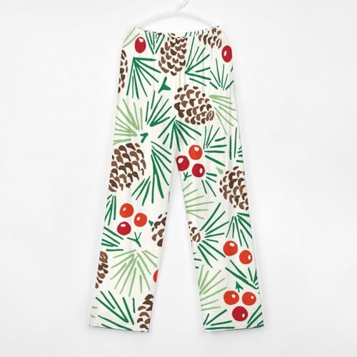 Hand Drawn Christmas Pin ConeChildren's Casual Pajamas110CM2