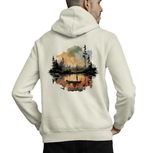 Unisex Hoodies - Classic Fit Cotton Hoodie w/Adjustable Drawstring - Women & Men Hoodies Pullover Apparel