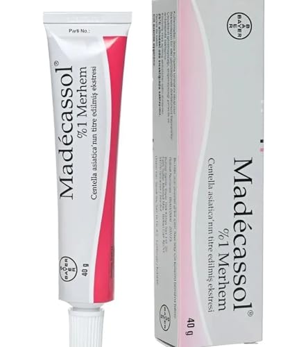 MADECASSOL ® 40 gr (Centella 1%) Creme gegen Narben, Flecken, Verbrennungen Narbencreme,Narbensalbe,Narbe gel,Narbenentfernung,Scar cream,Narbe Creme Narbe Behandlung