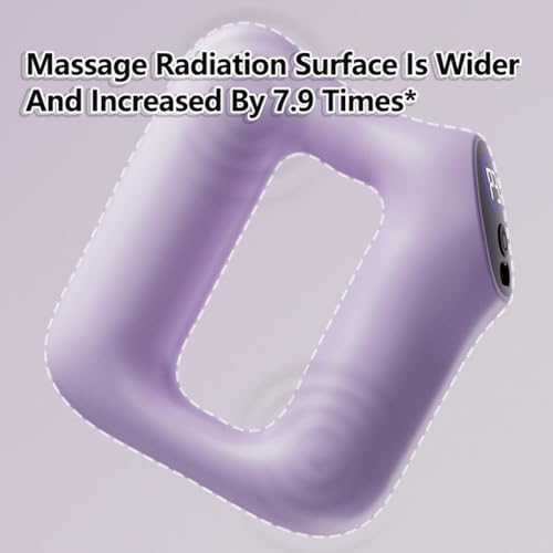 Aro Fascial Eléctrico Multifuncional para Cuerpo Completo APLUSH, Masajeador Ergonómico Portátil para Relajación Profunda de Tejidos, Recuperación de Nudos Musculares y Alivio Abdominal miniatura 7