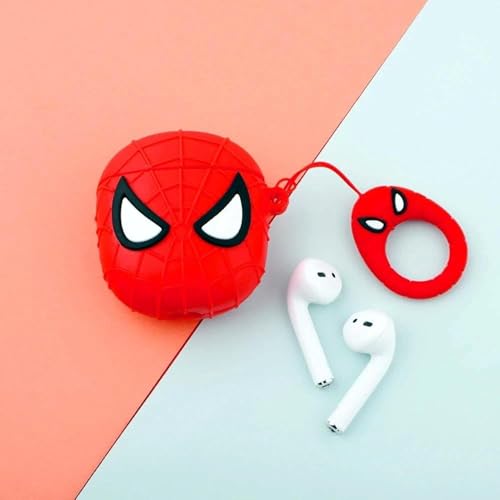 Image of YODI Case Cover for Airpods Pro|Pro 2|Airpods Pro 3|Airpods 4 Pouch, Silicone Cases with Cleaner Kit 360 Drop Protection,Shock-Resistant ((Spider-Man), Airpods Pro /Pro 2)