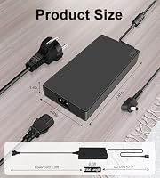 230W Ladekabel Kompatibel mit Acer Nitro 5 16 17 AN515-54 AN16-42 AN17-71 AN17-42 Predator Helios 300 14 PT14-51 PT515-51 PT515-52 Triton 300 500 SE PT316-51s PT516-51s Neo 18 PHN18-72 Ladegerat – Ansicht 6