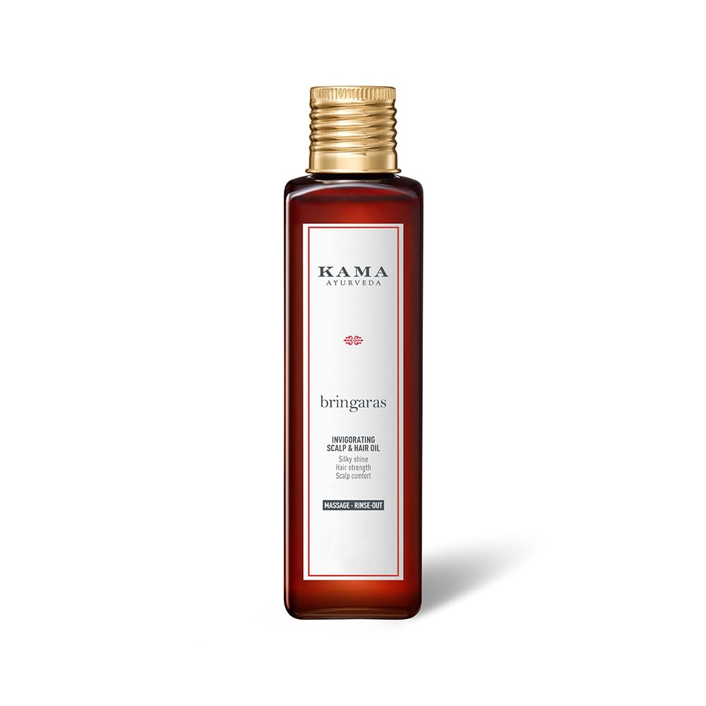 BRINGARAS BALANCING SCALP & HAIR OIL 200 ML | Stimulates Hair Growth | Rebalances Scalp Health