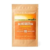 Beef Bone Broth Concentrate Powder - Turmeric, Ginger. Collagen, instant healthy broth beverage. 100 gram Made in Australia