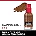 Covergirl Outlast Extreme Wear 3-in-1 Full Coverage Liquid Foundation, SPF 18 Sunscreen, Cappuccino, 1 Fl. Oz.