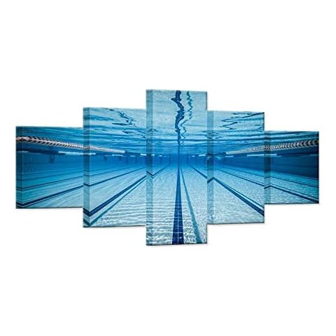 Hello Artwork - Large 5 Piece Canvas Pool Art Cover