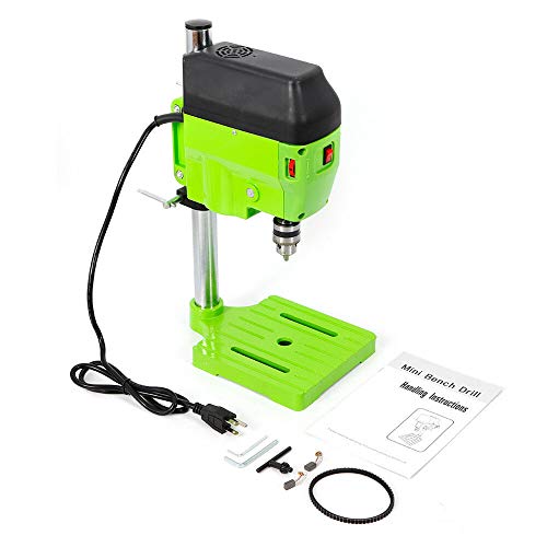 Electric Bench Drill Press Stand Machine Portable Precision Stand Driller 2-Speed 110V 480W