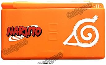 Hot Full Set Limited Edition Design Fit DS Lite Plastic Housing Shell Cover Case Replacement for Nintendo NDSL with Full Buttons (Naruto)