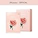 JMsolution Glow Luminous Flower Firming Mask | Rosewater & 4 Flower Extracts for Hydration, Firming & Radiance | 10 Sheets | Korean Skincare Sheet Mask for All Skin Types