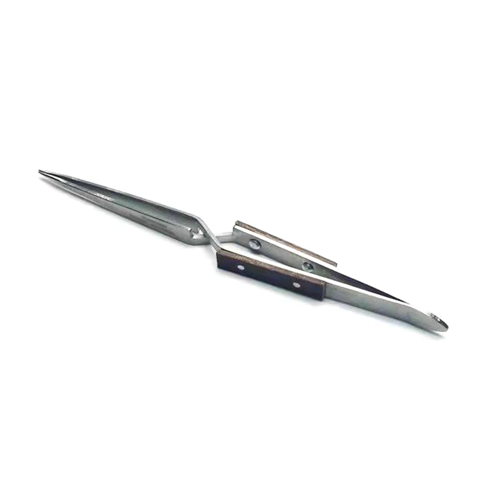 Precisions Tweezer Crosses Tweezer for Electronic Soldering Welding Clamp Clip Straight Elbow Tip Soldering Clamp