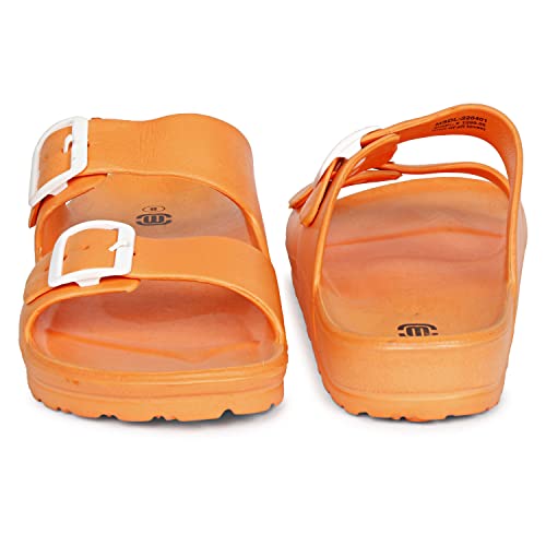 Image of MOZAFIA Cabana Mens EVA Dual Buckle Adjustable Twin Strap for Comfortable Fitting | Anti Skid Outsole Sandals|Black