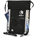 Venture 4th Passport Holder Neck Pouch With RFID Blocking - Concealed Passport Wallet (Black)