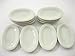 10x35mm Mini White Oval Plate Dish Dollhouse Miniature Kitchenware Ceramic 10830