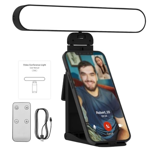 Iluminación de videollamada ajustable accesorio de luz de teléfono 40 LED