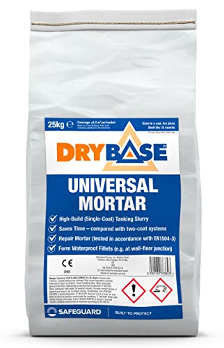 Drybase Universal Mortar - High-strength waterproofing mortar for concrete, masonry and render