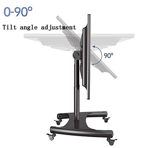 Soporte universal portátil para TV 32" a 70", base ajustable giratoria miniatura 5