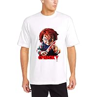 Amazon.co.jp: Tシャツ メンズ チャッキー チャイルドプレイ ホラー 