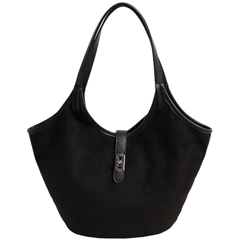HiTotes Faux Suede Tote Bag for Women Cover