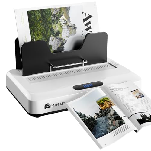MAKEASY Thermal Binding Machine 500 Sheets Capacity with...