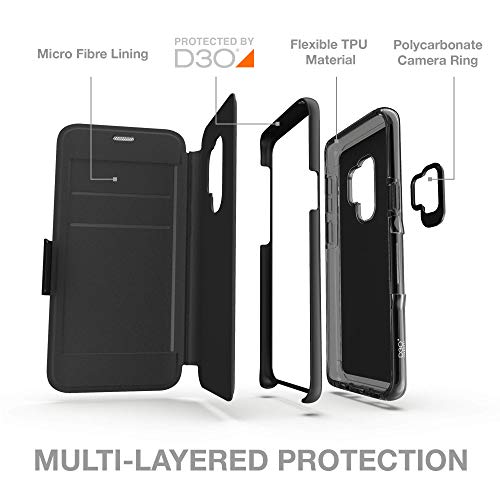 Gear4 Oxford Custodia a Portafoglio con Protezione...