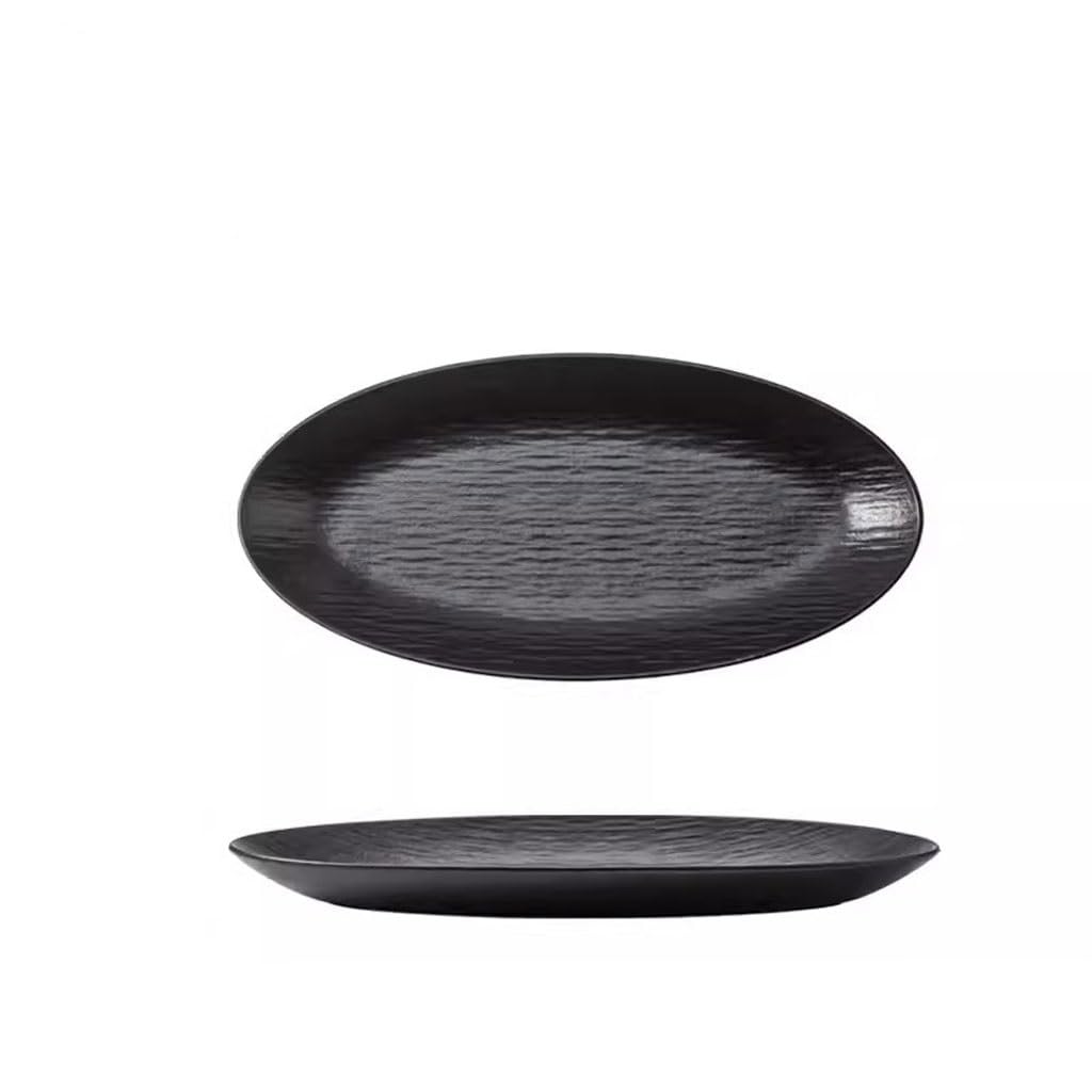 Plato De Cena Platos Plato De Pescado Plato De Pescado Al Vapor para El Hogar Exquisita Vajilla De Cerámica Japonesa Plato De Cena Plato Plato Platos De Cena Apilables，A-Small