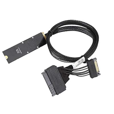 Bewinner Cable de conexión a unidades SSD NVMe Cable U.2 a M.2 Cable de conexión SF-8639 para 750 P4610 983, unidad de estado sólido NVMe U.2 2.5 pulgadas SF8639 Interfaz a línea M.2 | Ya disponible en tu tienda friki favorita! En mundofriki.es!
