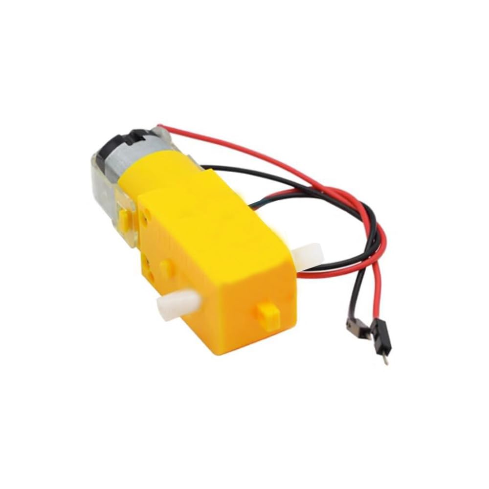 DC3V-6V DC Gear Motor TT Motor for Smart Car Robot DIY (biaxial 1:48 line)
