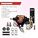 ENGINEMAN Gasoline Electric Fuel Pump Universal 5/16 Inch Inlet and Outlet Inline 12V 1-2A 28GPH 2-3.5 PSI Operating Fuel Pressure
