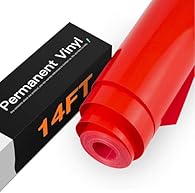 PERMANENT ADHESIVE VINYL : NOTICE : This is permanent vinyl, NOT HTV. HTVRONT is our brand name. Our permanent vinyl is rich and vibrant in color. Perfect for Easter decorations, Easter stickers CLEAR PET BACKING: Say goodbye to paper backing, which ...