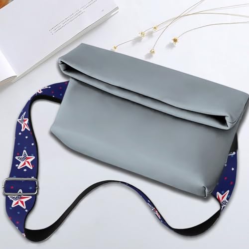 Image of Adjustable Purse Strap Replacement, Wide Shoulder Canvas Bag Strap, Crossbody Handbag Strap
