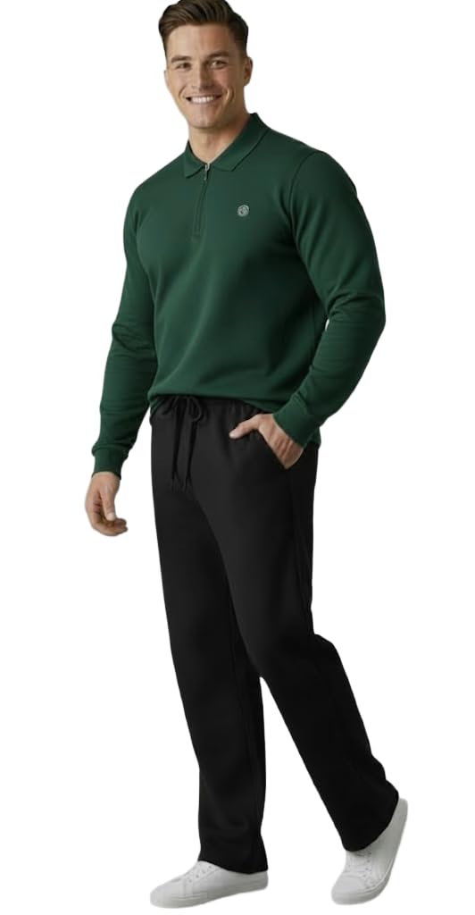 Men Full Sleeve T-Shirt and Jogger Set|Track Suit for Men | Sports Wear Gym Running Jogging Walking Workout Outfit | Full Sleeve T Shirt with Jogger Track Pant Lower-image-18