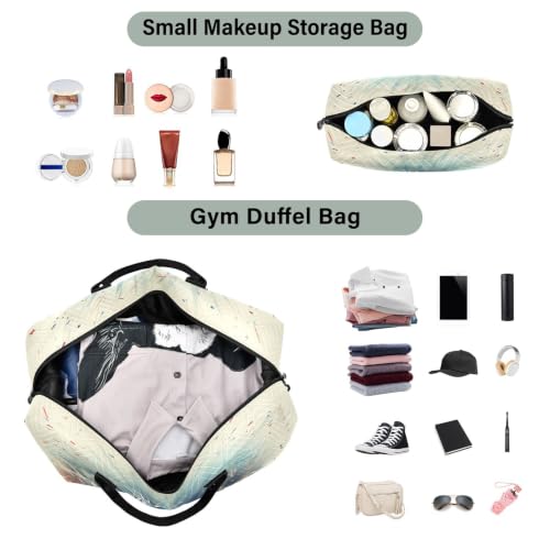 Sac à main de week-end artistique pour ne plus manquer d'espace