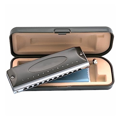 PacuM Harmonica par Instrument Clé Harmonica Instruments de Musique Clé de C 12 Trous 48 Tons Chromatique Instrumentos Musicales Harmonica - Les Beatles, Paul McCartney, John Lennon, RIngo Starr, George Harrison PacuM Harmonica par Instrument Clé Harmonica Instruments de Musique Clé de C 12 Trous 48 Tons Chromatique Instrumentos Musicales Harmonica – Image 3