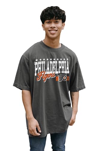 Blue 84 Philadelphia Flyers NHL Officially Licensed T-Shirt Throwback Team Color, X-Large