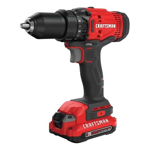 Craftsman V20* Cordless Drill/Driver Kit (CMCD700C1) Cover