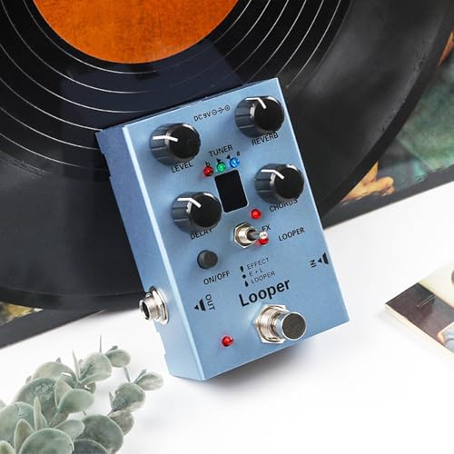 Image of Guitar Multi Effect Pedal Player Show Level Adjustment Knob Indicator Lights|Musical Instruments & Gear|Guitars & Basses|Parts & Accessories|Effects Pedals|Other Guitar Effects Pedals