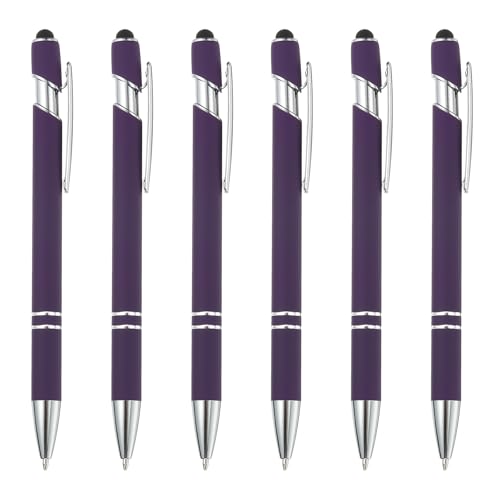 Bolígrafos para pantallas táctiles PATIKIL de color morado oscuro ideales para notas en tabletas