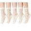 5 Pair-creamy White Sakura Flower