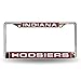 NCAA Indiana Hoosiers Laser Cut Chrome Plate Frame