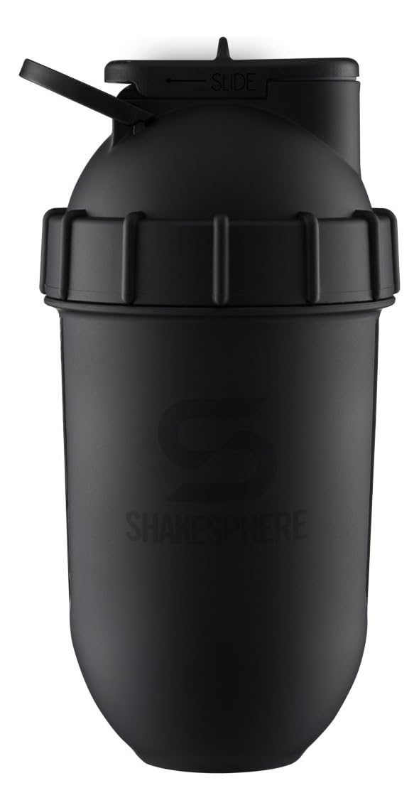 Shakesphere Tumbler Steel Protein Shaker Bottle Keeps Hot Drinks