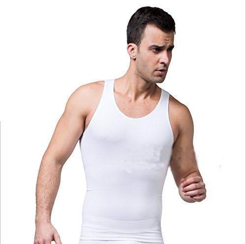 Zerobodys Men's Body Shaper Compression Vest Cool Max Active SS-M07
