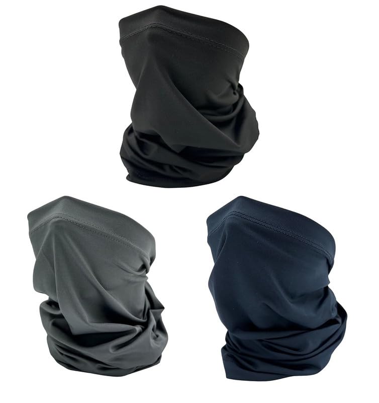 3 Pack Bandana Balaclava Neck Gaiter for Men & Women - Cooling Face Cover - UV Protection, Windproof, Breathable, Quick Dry - Face Mask, Headband, Hijab, Scarf, Headbands,-image-26