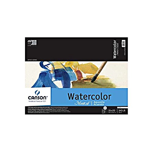 Canson Montval Watercolor Cold Press - 15 Sheet Block 6x9