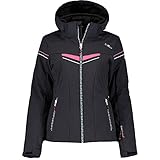 CMP Damen Skijacke Wattierte PFC Free 8000, Antracite, 36, 38W0686