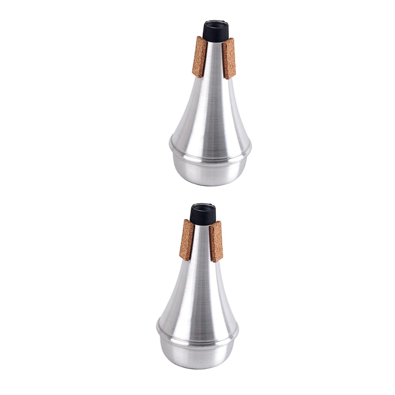 2 Pieces Straight Cup Trumpet Mute Trumpet For Beginners Mute Trumpet Mute Mute Mute Mute