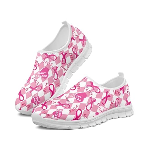 Image of Floral Sneakers for Women Colorful Art Shoes for Women Slip On Casual Work Shoes