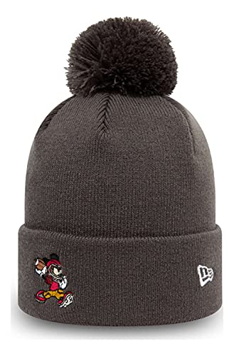Bonnet d'hiver New Era Enfant Mickey Mouse en maille chaude pour garçon et fille