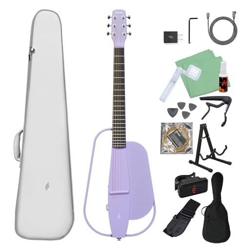 ENYA NEXG SE アコースティックギター初心者セット PURPLE(パープル) スマートギター 静音 アンプ内蔵 Blutooth搭載 専用ケース付属【国内正規品】 エンヤ