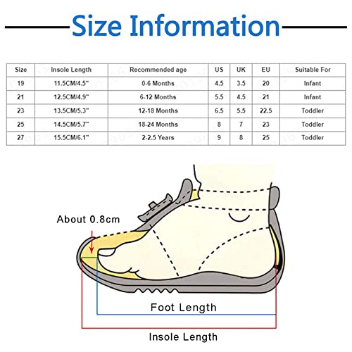 Baby Boy Shoes,Baby Girl Shoes Sock Shoes Anti-Slip Fuzzy Slipper Breathable Home Work Shoes 0-3 Years3